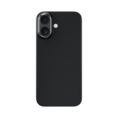 Apple iPhone 17 Kılıf Benks M-safe Şarj Özellikli Metal Kamera Çerçeveli Magnetik ArmorAir 600D Kevlar Fiber Kapak Siyah