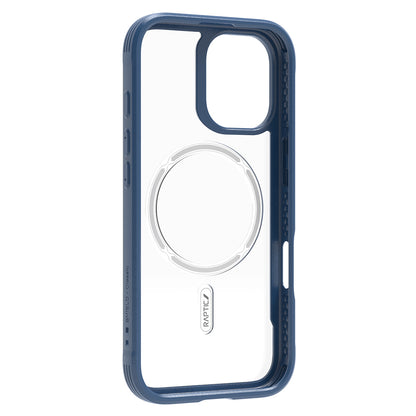 Apple iPhone 17 Kılıf M-safe Şarj Özellikli Airbagli Raptic Shield Serisi Şeffaf Arka Yüzey Kapak Colorful