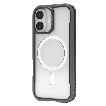 Apple iPhone 17 Kılıf M-safe Şarj Özellikli Airbagli Raptic Shield Serisi Şeffaf Arka Yüzey Kapak