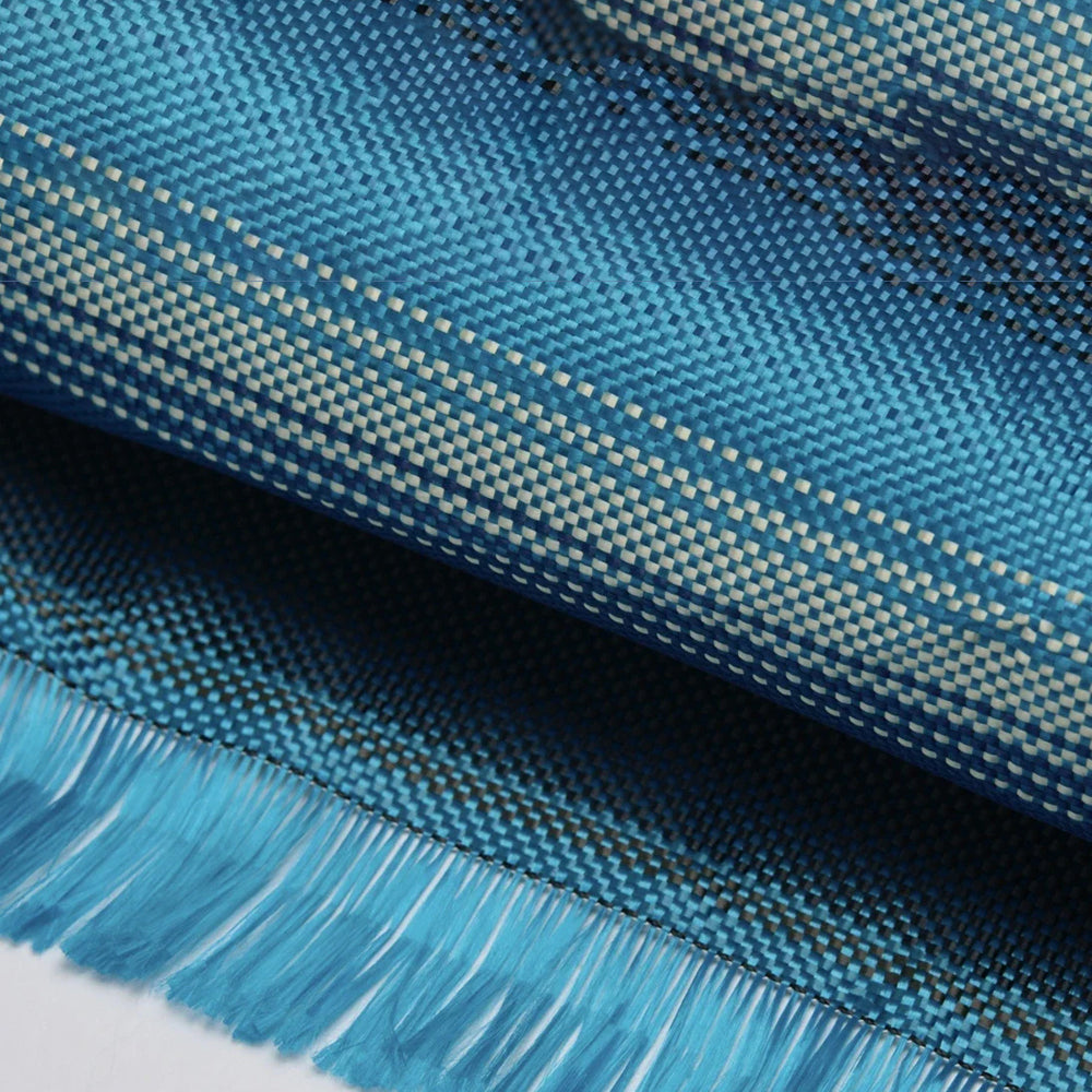 Apple iPhone 17 Case M-safe Charging Feature Aramid Fiber Pitaka Tactile Woven Sunset-Moonrise Series Cover Blue