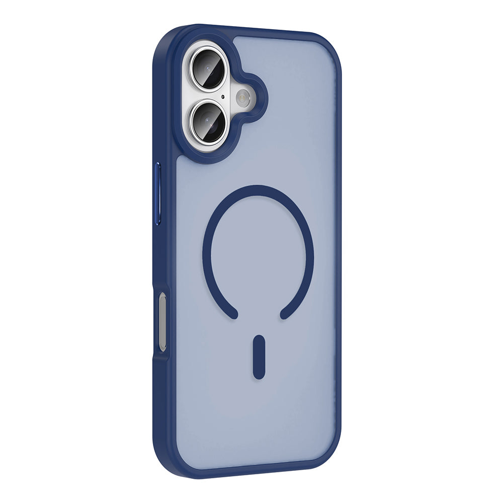 Apple iPhone 17 Case M-safe Charging Matte Back Surface Zore Sio Cover Orange 