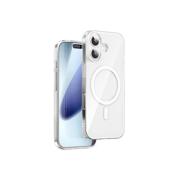 Apple iPhone 17 Case M-safe Charging Feature Wiwu YXK-207 Invisible Pro Hard PC Cover Transparent