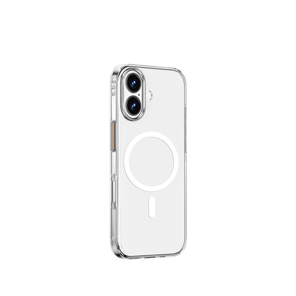 Apple iPhone 17 Case M-safe Charging Feature Wiwu YXK-208 Invisible Ultra Hard PC Cover Transparent 