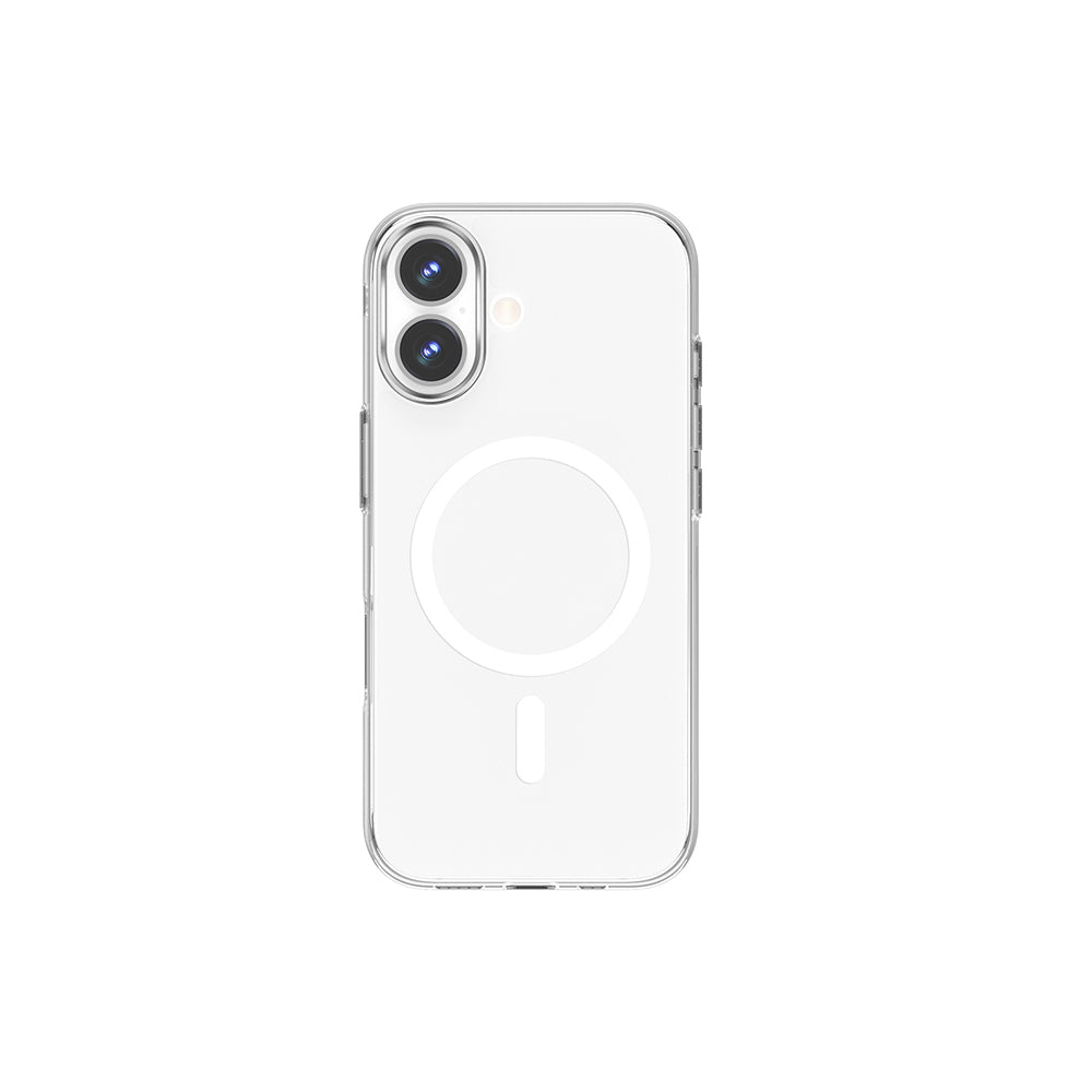 Apple iPhone 17 Case M-safe Charging Feature Wiwu YXK-208 Invisible Ultra Hard PC Cover Transparent 