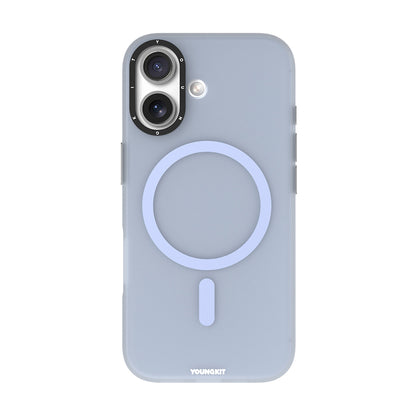 Apple iPhone 17 Kılıf M-safe Şarj Özellikli Youngkit Hidden Sand Serisi Kapak
