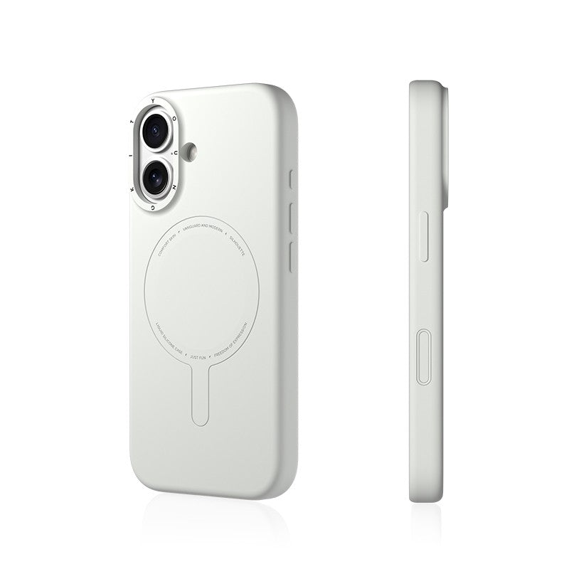 Apple iPhone 17 Kılıf M-Safe Şarj Özellikli Youngkit Morandi Serisi Kapak