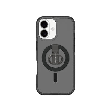 Apple iPhone 17 Case with M-safe Charging Feature and Ring Stand Amazingthing Titan Pro Series Cover Black 