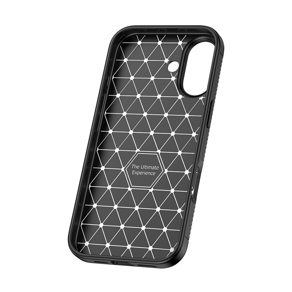 Apple iPhone 17 Case Zore Negro Silicone Cover Black