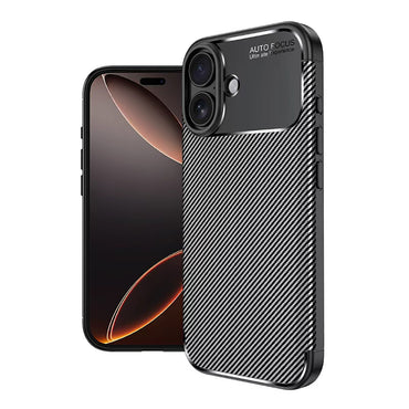 Apple iPhone 17 Case Zore Negro Silicone Cover Black