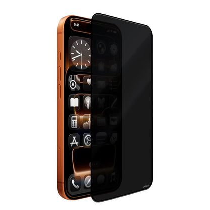 Apple iPhone 17 Mohseven M6 Privacy Temperli Cam Ekran Koruyucu + Kolay Uygulama Aparatı