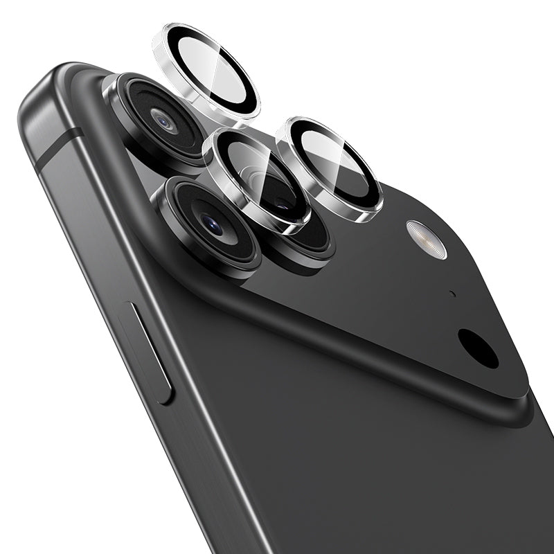 Apple iPhone 17 Pro Benks AR Glass Warrior Premium Cam Kamera Lens Koruyucu Gri