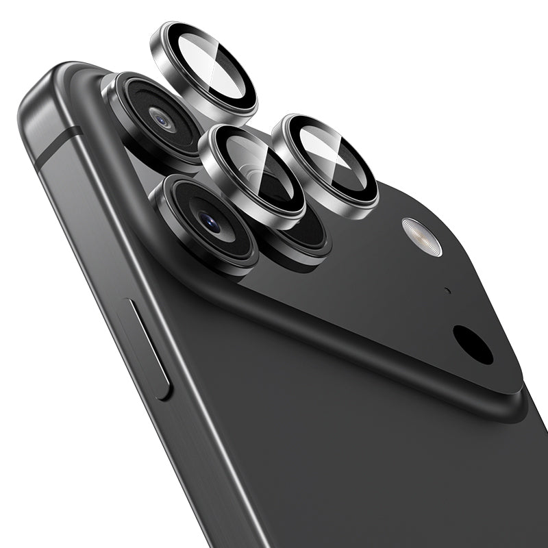 Apple iPhone 17 Pro Benks AR Glass Warrior Premium Cam Kamera Lens Koruyucu Gri