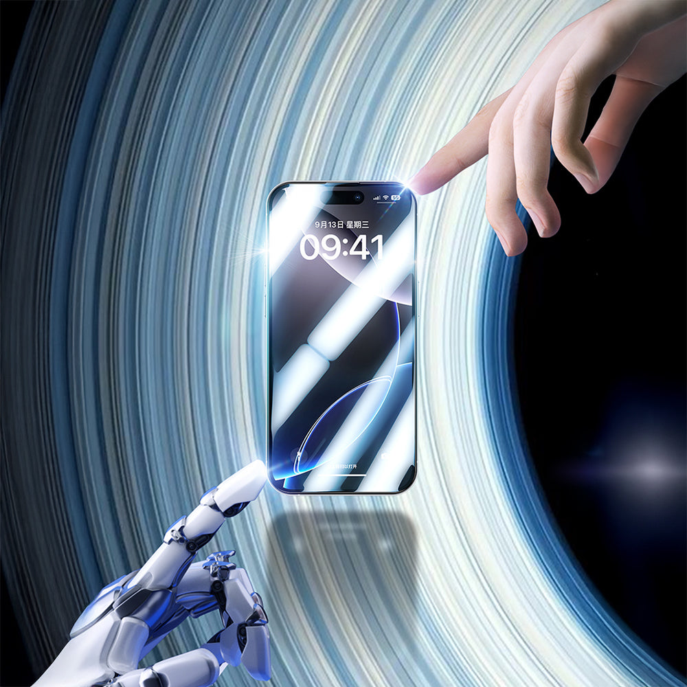 Apple iPhone 17 Pro Benks JoyTouch Mat Oyun Ekran Koruyucu + Kolay Uygulama Aparatı Şeffaf