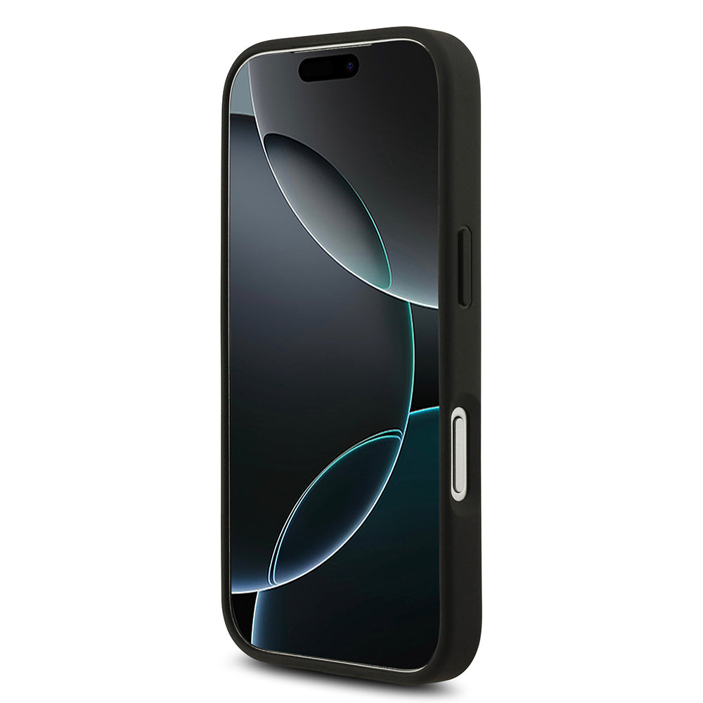 Apple iPhone 17 Pro Kılıf Lacoste Orjinal Lisanslı M-safe Şarj Özellikli PU Deri Tasarımlı Metal Logolu Kapak Yeşil