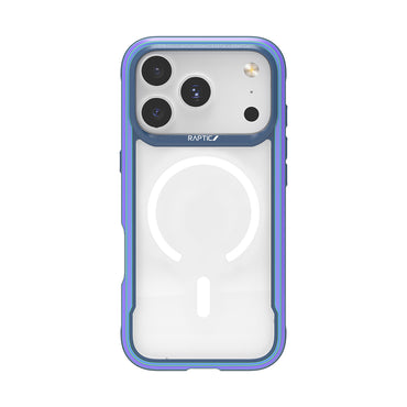 Apple iPhone 17 Pro Kılıf M-safe Şarj Özellikli Airbagli Raptic Shield Serisi Şeffaf Arka Yüzey Kapak Colorful