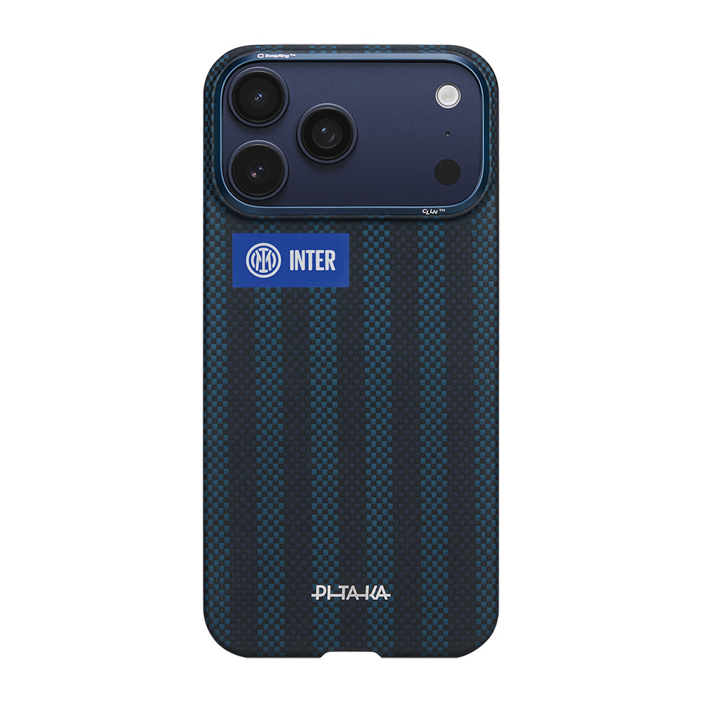 Apple iPhone 17 Pro Kılıf M-safe Şarj Özellikli Aramid Fiber Pitaka İnternazionale Milano Serisi Kapak