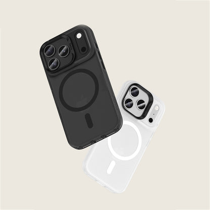Apple iPhone 17 Pro Kılıf M-safe Şarj Özellikli Benks Lucid Armor Kapak Beyaz