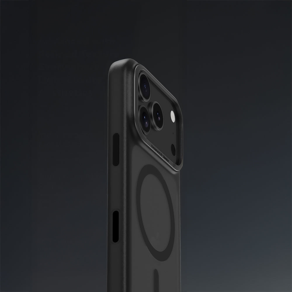 Apple iPhone 17 Pro Kılıf M-safe Şarj Özellikli Benks Mist Protective Kapak Siyah