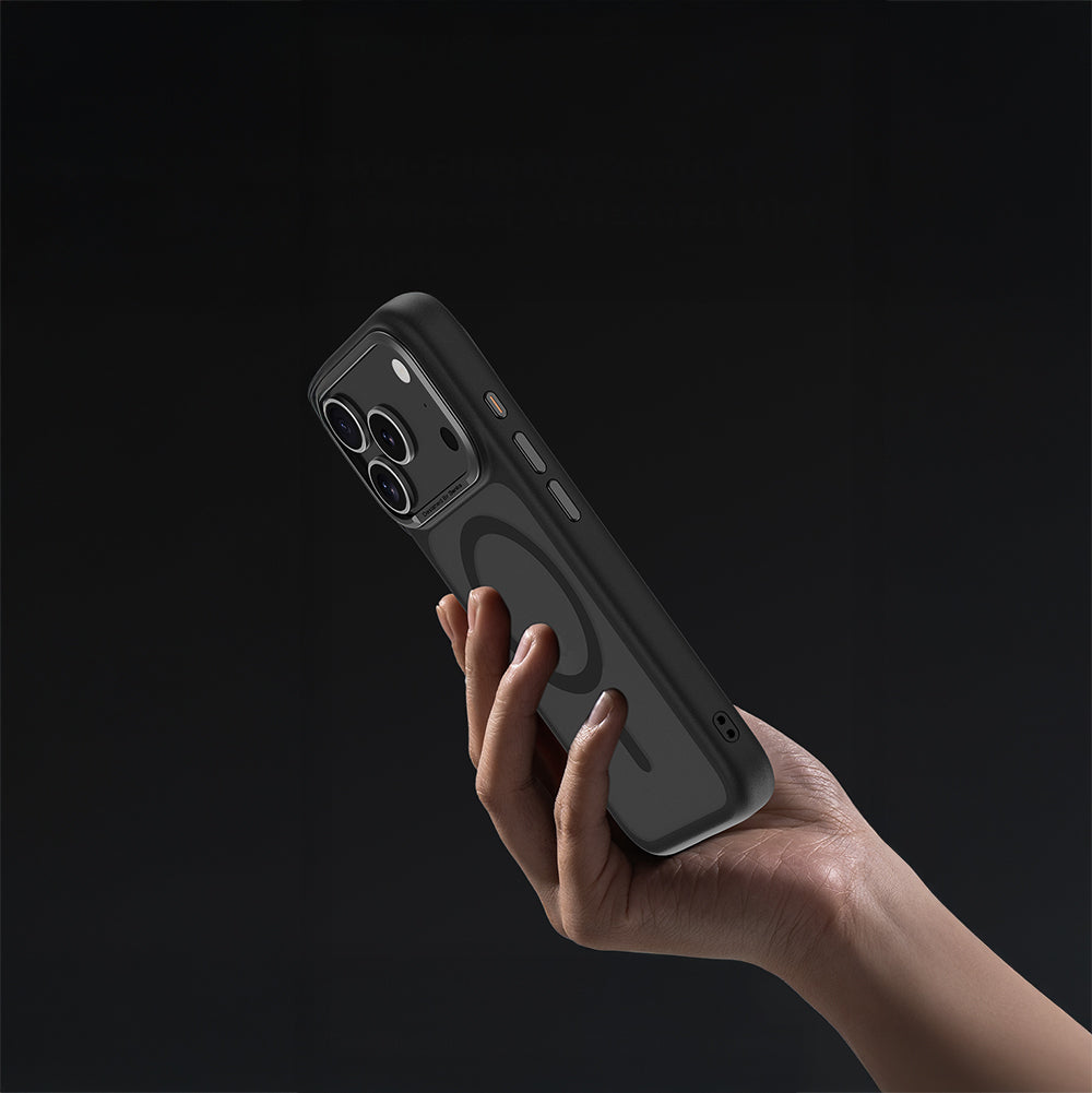 Apple iPhone 17 Pro Kılıf M-safe Şarj Özellikli Benks Mist Protective Kapak Beyaz