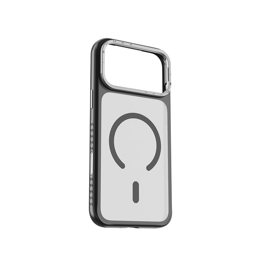 Apple iPhone 17 Pro Kılıf M-safe Şarj Özellikli Metal Kamera Standlı Lenyes CK226 PC Kapak