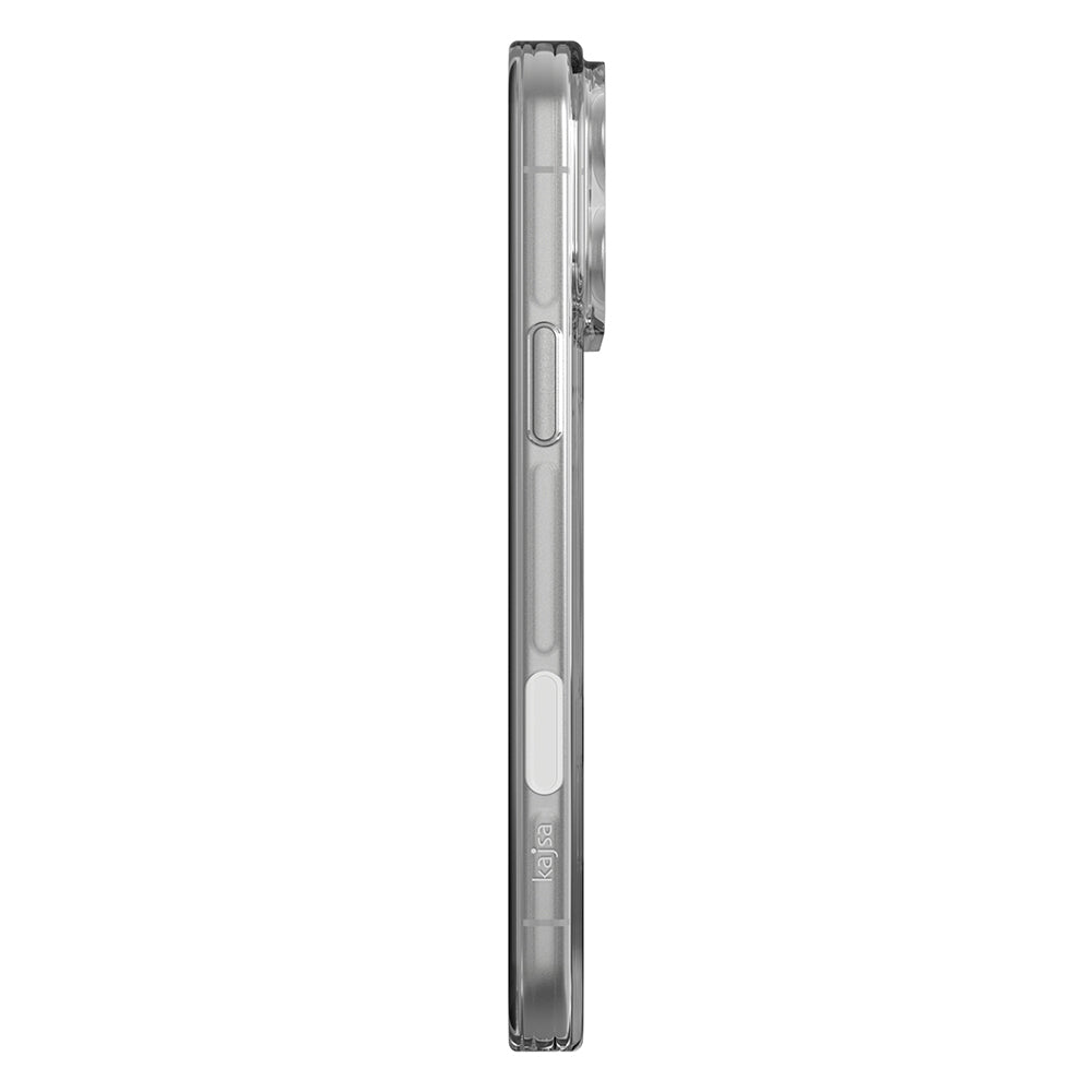 Apple iPhone 17 Pro Kılıf M-safe Şarj Özellikli O-Ring Şeffaf Kajsa Trans Shield Serisi Kapak