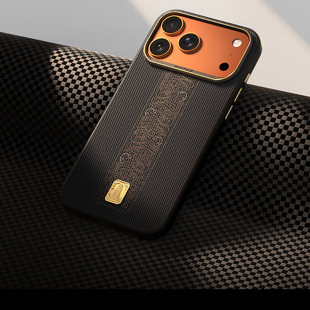 Apple iPhone 17 Pro Kılıf M-safe Şarj Özellikli Raptic Aramid Dual Rise Serisi Kapak