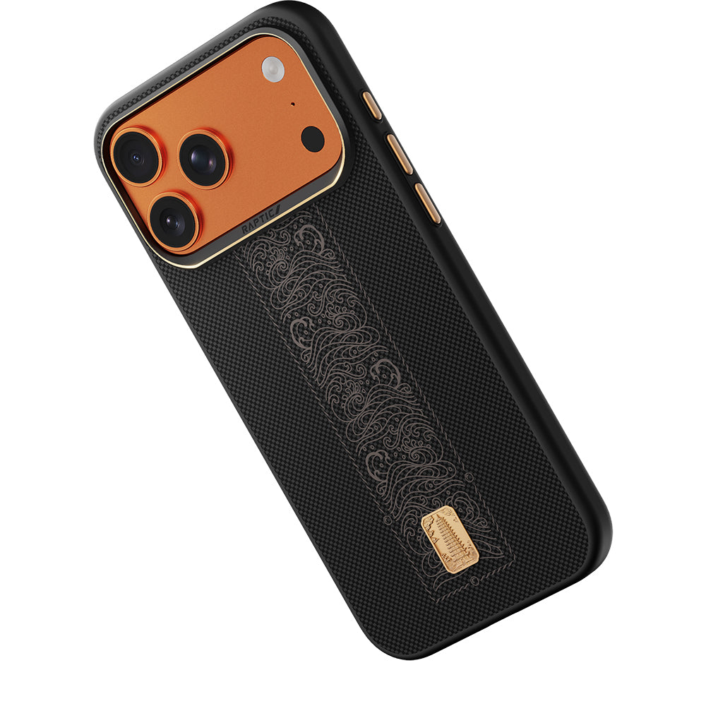 Apple iPhone 17 Pro Kılıf M-safe Şarj Özellikli Raptic Aramid Dual Rise Serisi Kapak