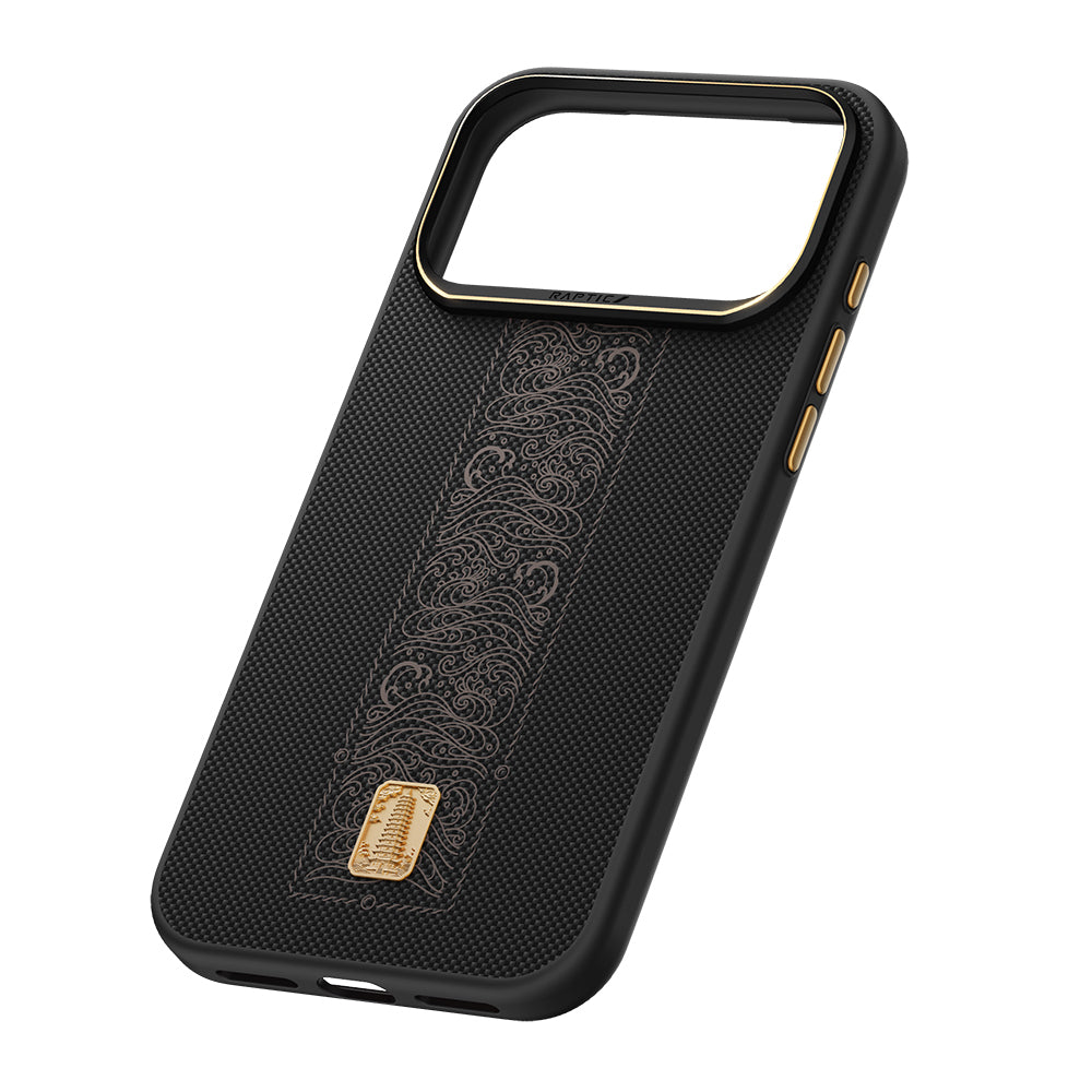Apple iPhone 17 Pro Kılıf M-safe Şarj Özellikli Raptic Aramid Dual Rise Serisi Kapak