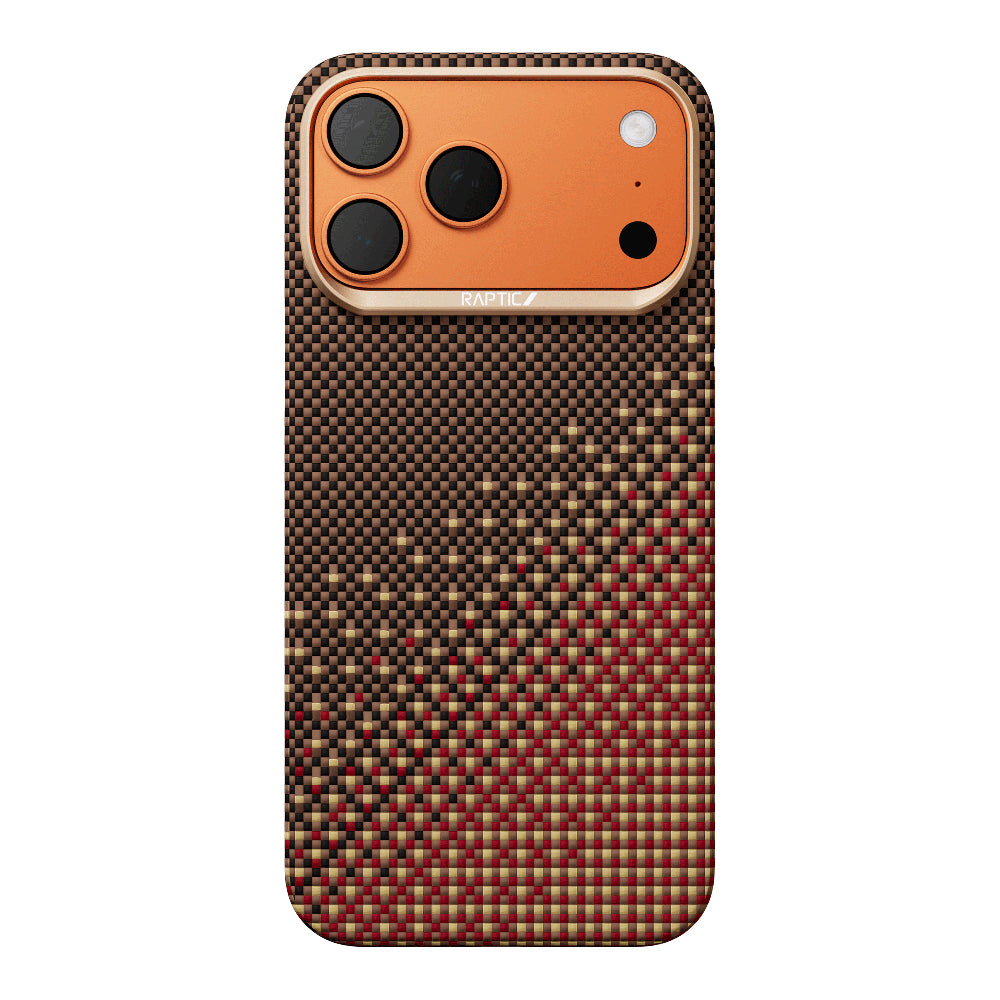 Apple iPhone 17 Pro Kılıf M-safe Şarj Özellikli Raptic Aramid Skin Serenity Serisi Kapak