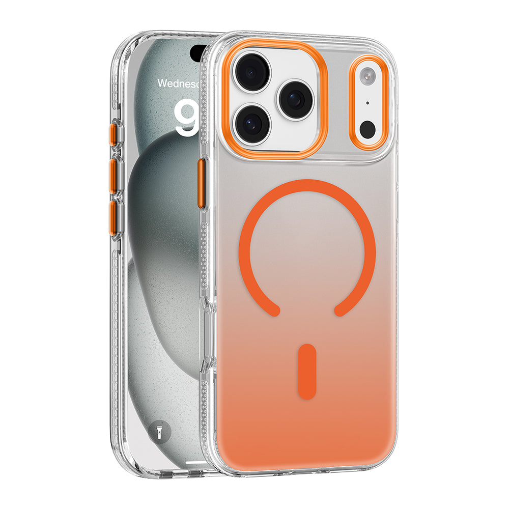 Apple iPhone 17 Pro Kılıf M-safe Şarj Özellikli Sararmaya Karşı Dayanıklı Mutural Icesense Serisi Kapak