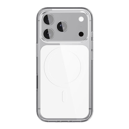 Apple iPhone 17 Pro Kılıf M-safe Şarj Özellikli Şeffaf Tasarımlı Wlons Apel Kapak