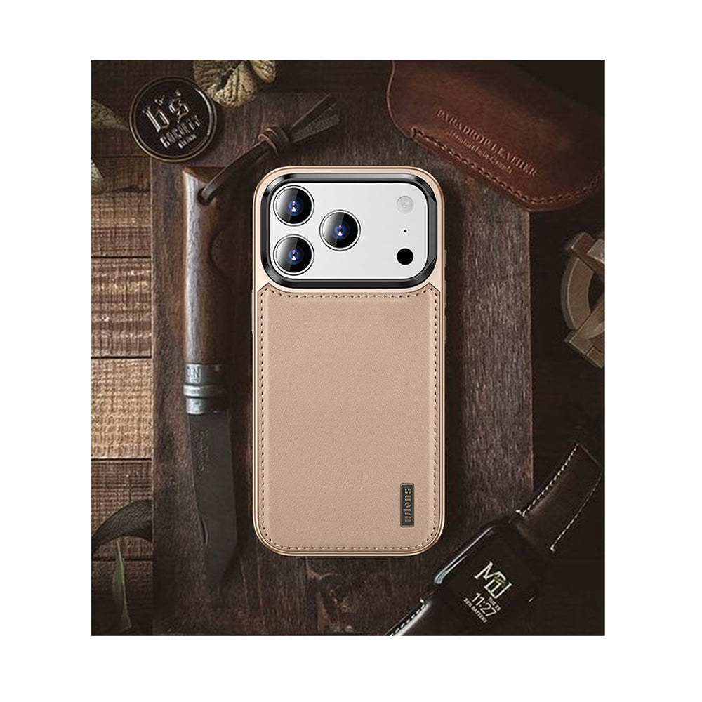 Apple iPhone 17 Pro Kılıf M-safe Şarj Özellikli Standlı Leto Kapak Gri