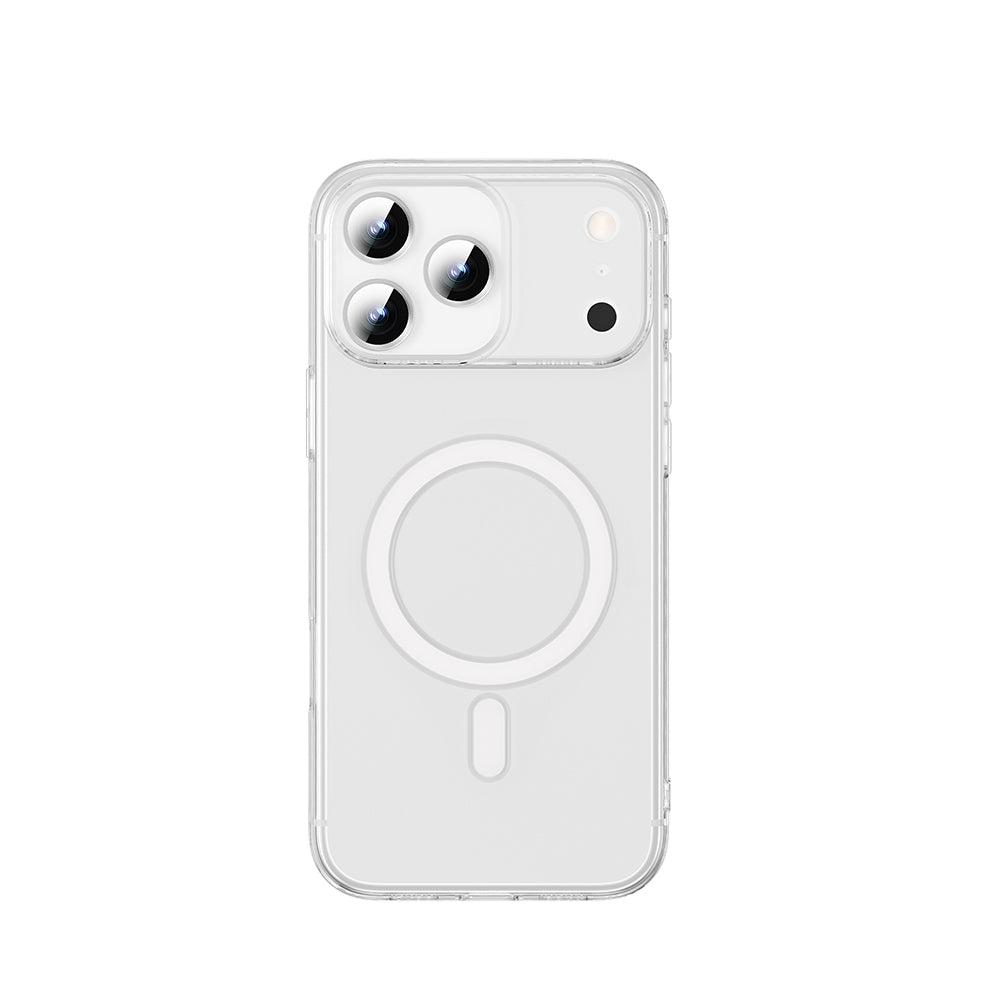 Apple iPhone 17 Pro Case M-safe Charging Feature Wiwu YXK-207 Invisible Pro Hard PC Cover Transparent