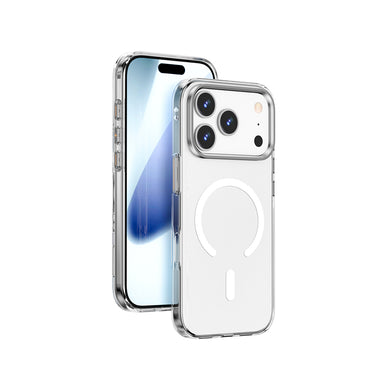 Apple iPhone 17 Pro Case M-safe Charging Feature Wiwu YXK-208 Invisible Ultra Hard PC Cover Transparent 