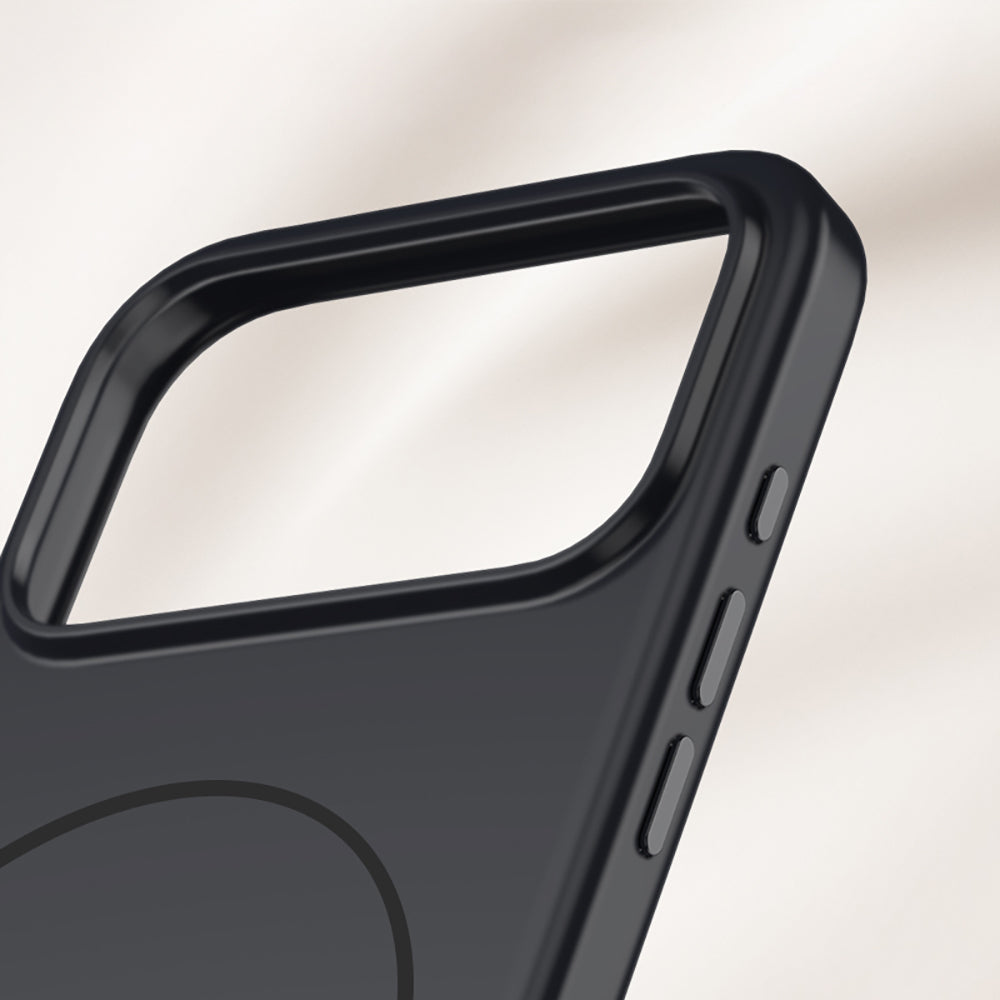 Apple iPhone 17 Pro Kılıf M-safe Şarj Özellikli Wlons Liza Kapak Turuncu