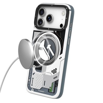Apple iPhone 17 Pro Kılıf M-safe Şarj Özellikli Youngkit Starship Serisi Kapak