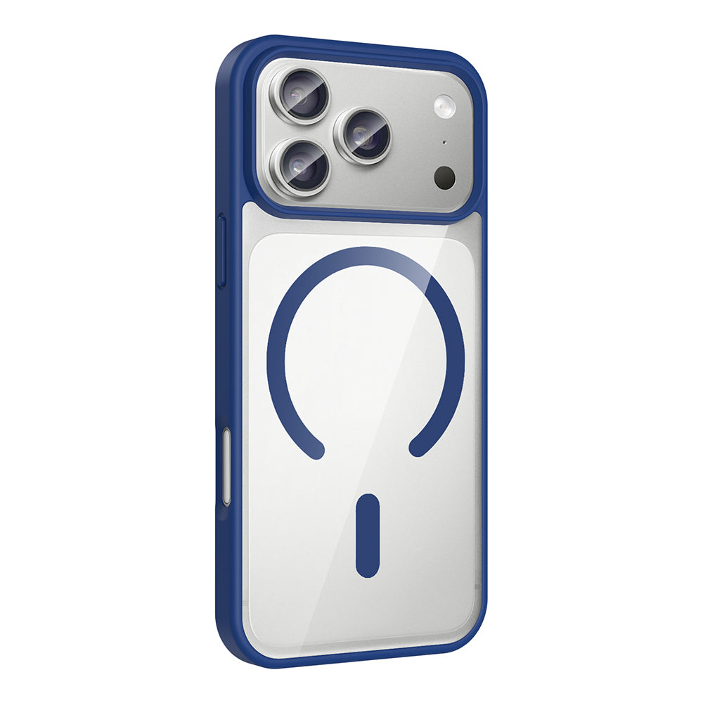 Apple iPhone 17 Pro Kılıf M-safe Wireless Şarj Özellikli Silikon Zore Ege Kapak Gri