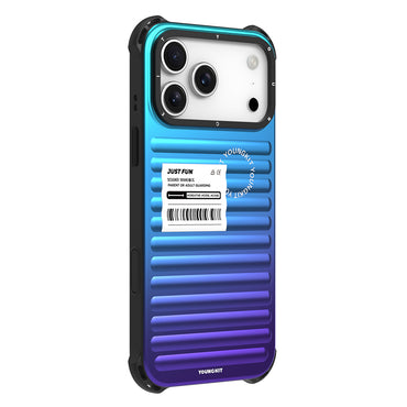 Apple iPhone 17 Pro Kılıf YoungKit The Secret Color Serisi Kapak Turuncu
