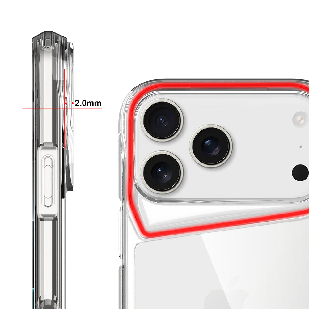 Apple iPhone 17 Pro Case Zore T-Max Transparent Cover