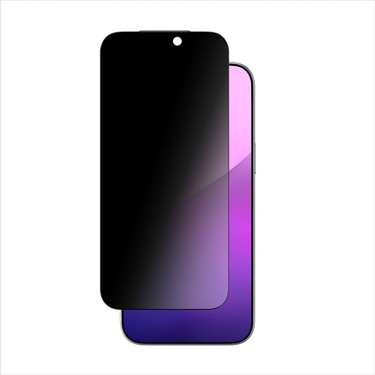 Apple iPhone 17 Pro Max Amazingthing Titan Privacy Anti-Fingerprint Tempered Glass Screen Protector Black 