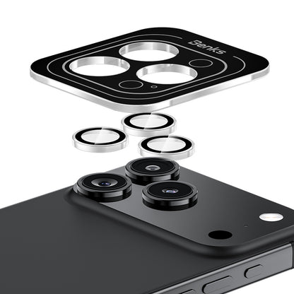 Apple iPhone 17 Pro Max Benks AR Glass Warrior Premium Cam Kamera Lens Koruyucu Şeffaf