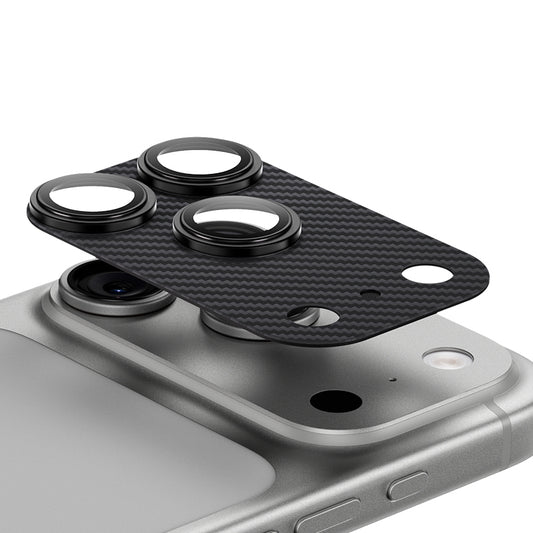 Apple iPhone 17 Pro Max Benks ArmorWarrior Serisi 600D Kevlar Kamera Lens Koruyucu