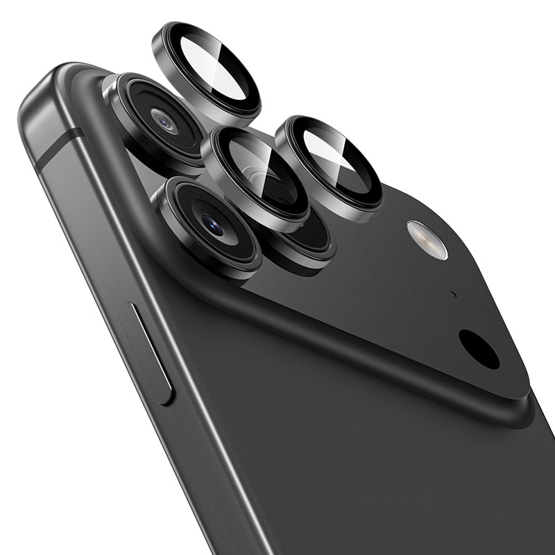 Apple iPhone 17 Pro Max Benks DR Safir Kamera Lens Koruyucu Gri