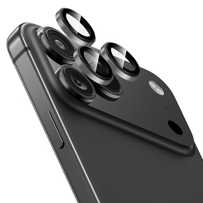 Apple iPhone 17 Pro Max Benks DR Safir Kamera Lens Koruyucu Gri