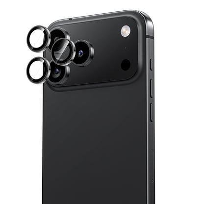 Apple iPhone 17 Pro Max Benks DR Safir Kamera Lens Koruyucu Gri