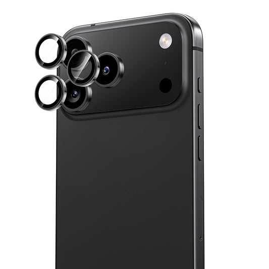 Apple iPhone 17 Pro Max Benks DR Safir Kamera Lens Koruyucu Gri