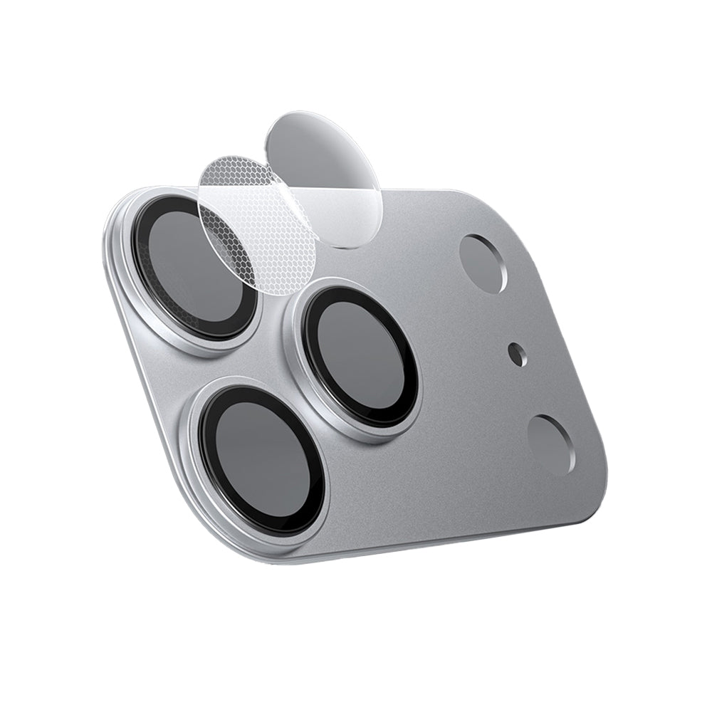 Apple iPhone 17 Pro Max Benks Glass Warrior Anti-Reflective Metal Camera Lens Protector White 