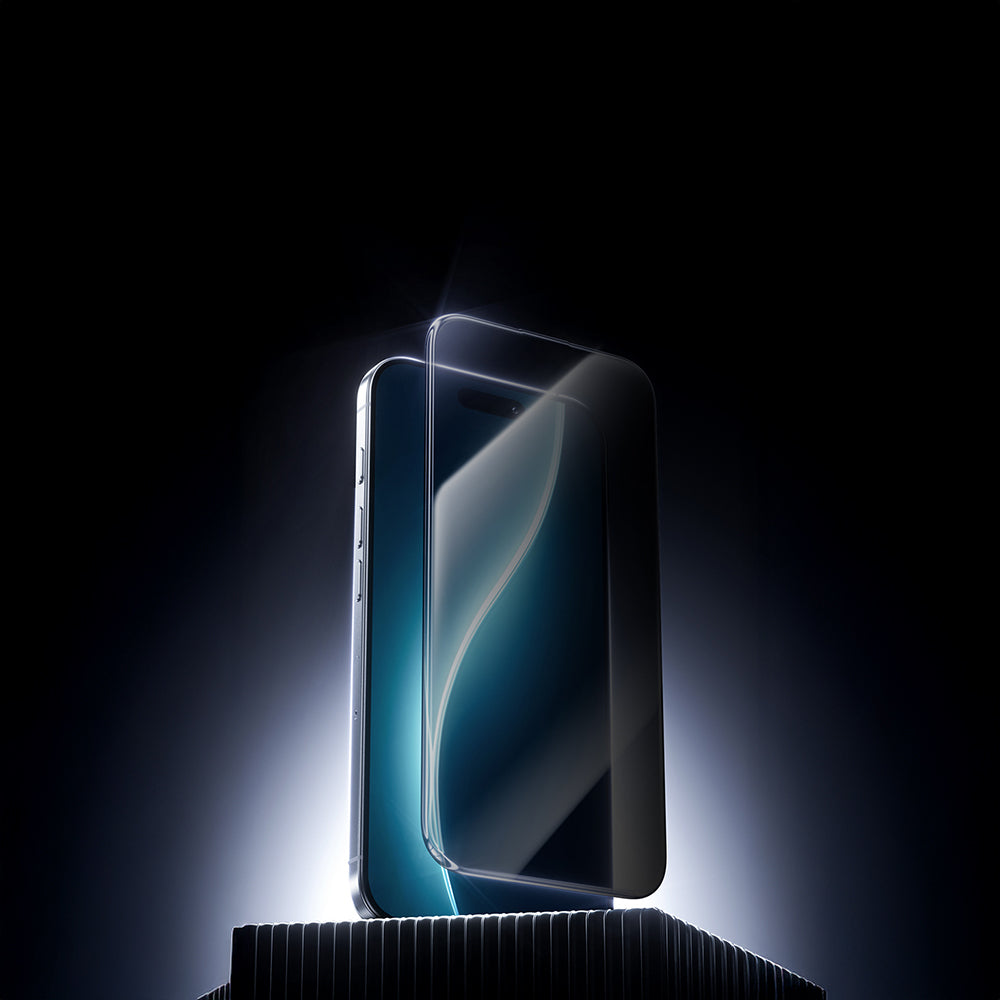 Apple iPhone 17 Pro Max Benks Glass Warrior Privacy HD Cam Ekran Koruyucu + Kolay Uygulama Aparatlı Siyah