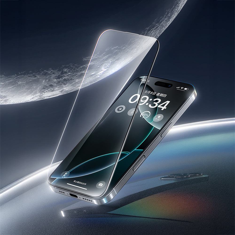 Apple iPhone 17 Pro Max Benks JoyTouch Mat Oyun Ekran Koruyucu + Kolay Uygulama Aparatı Şeffaf