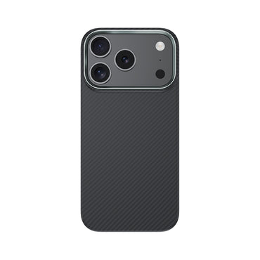 Apple iPhone 17 Pro Max Kılıf Benks M-safe Şarj Özellikli Metal Kamera Çerçeveli Magnetik ArmorAir 600D Kevlar Fiber Kapak Siyah